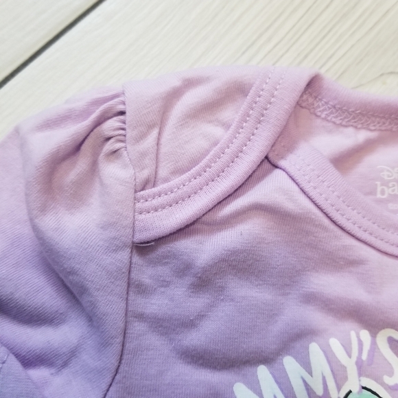 Disney baby Minnie Mouse lavender purple onesie size 12 mo NWT - Picture 5 of 12